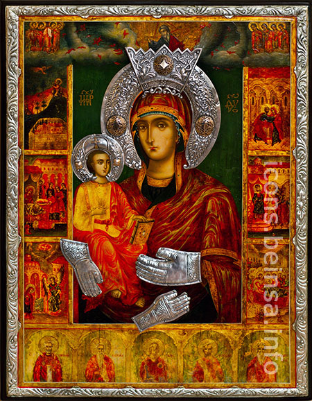 "Богородица Троеручица" в Троянския манастир "Богородица Троеручица" в Троянския манастир 